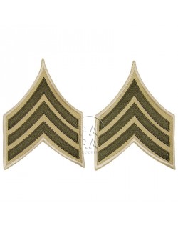 Sergeant rank insignia, summer