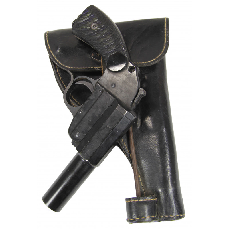 Set, Pistol, Flare, 1941 & holster, 1942 Set, Pistol, Flare, 1941 & holster, 1942