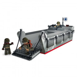 Landing Craft Assault, LCVP, D-Day, lego / Sluban