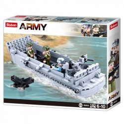 Landing Craft Assault, LCVP, D-Day, lego / Sluban 182p