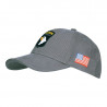 Cap, Baseball, 101st Airborne Division, Grey Cap, Baseball, 101st Airborne Division, Grey