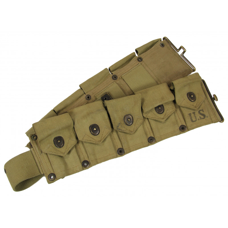 Belt, Cartridge, M1 rifle, R. M. Co, 1941 Belt, Cartridge, M1 rifle, R. M. Co, 1941