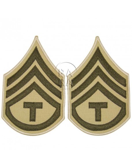 T/3 rank insignia, summer