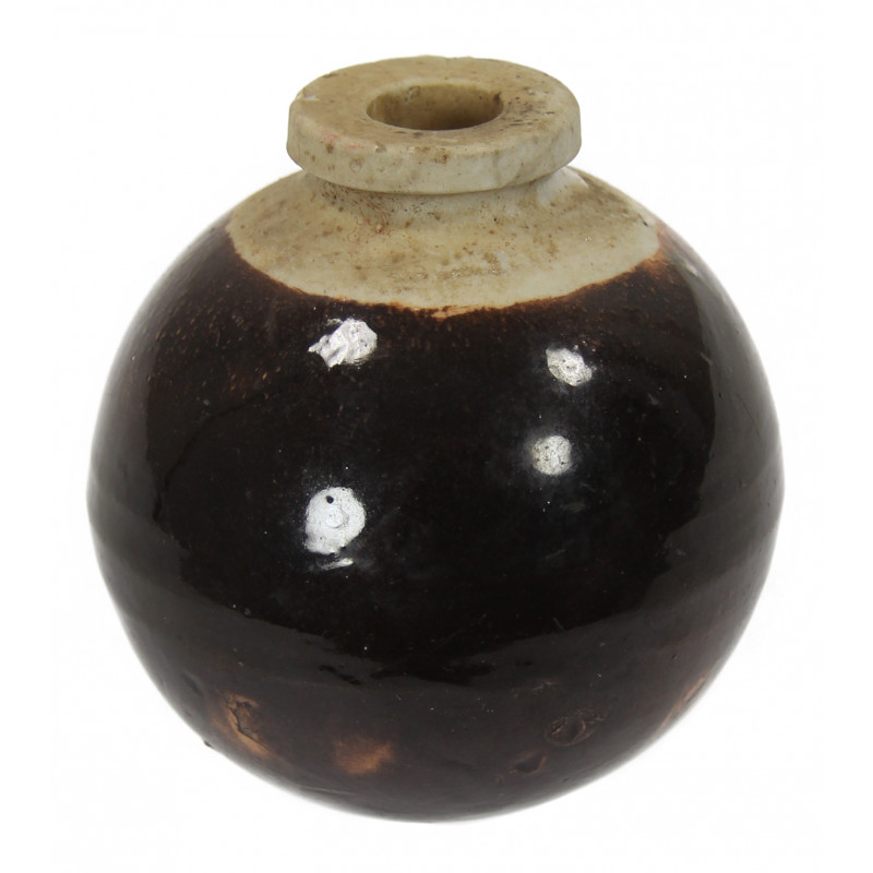 Grenade, Hand, Ceramic, Brown, Type 4, Japanese
