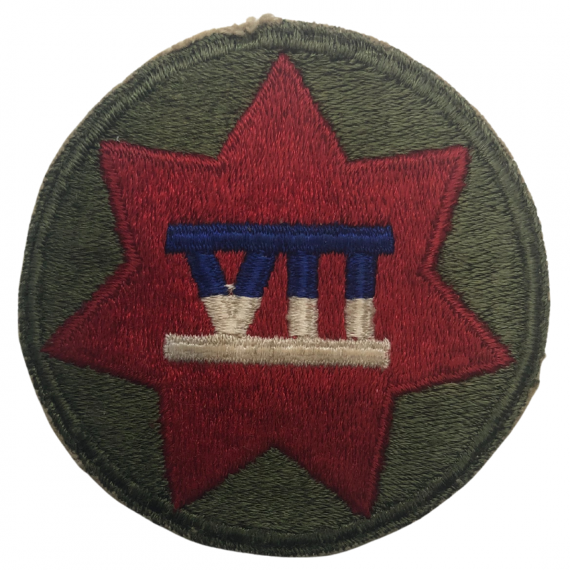 Patch, VII Corps, US Army, Utah Beach Patch, VII Corps, US Army, Utah Beach