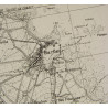 Carte allemande, Saint-Vaast-la-Hougue, 1944