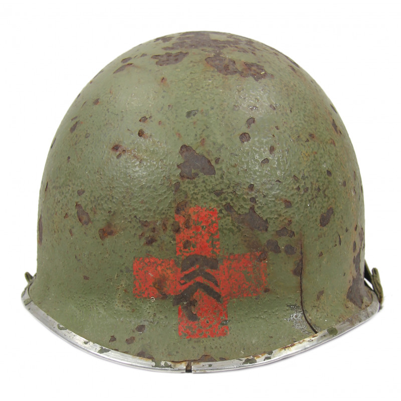 Helmet, Shell, M1, Medic, ETO Helmet, Shell, M1, Medic, ETO
