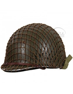 Filet de casque maille moyenne, marron