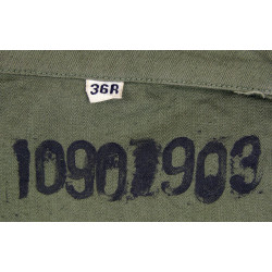 Jacket, HBT (Herringbone Twill), US Army, 1944