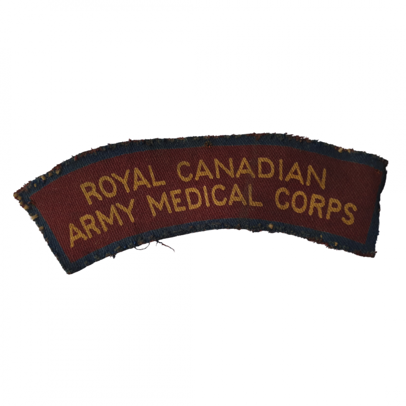 Title, Royal Canadian Army Medical Corps, Printed