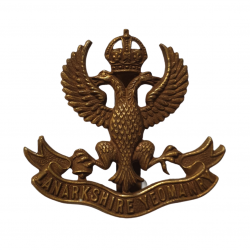 Cap Badge, The Lanarkshire Yeomanry, WWI