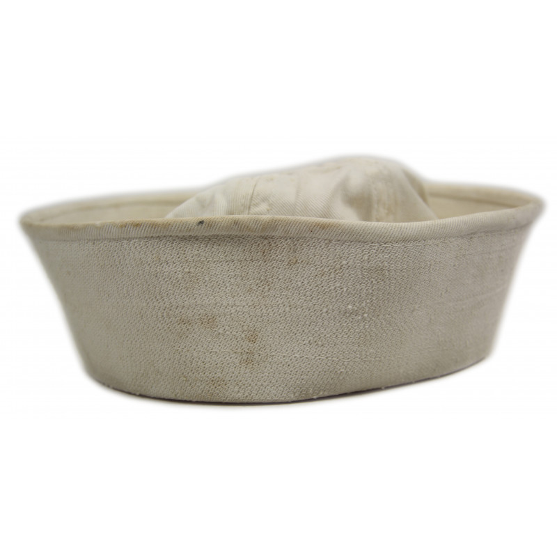Hat, Dixie Cup, US Navy, White, Named Hat, Dixie Cup, US Navy, White, Named