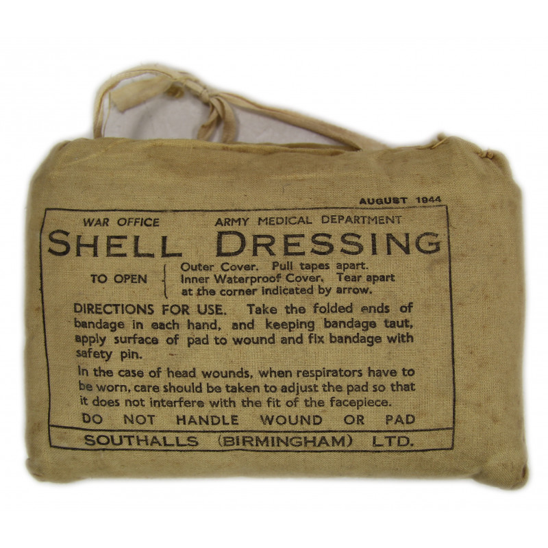 Shell Dressing, British, December 1941 Shell Dressing, British, December 1941
