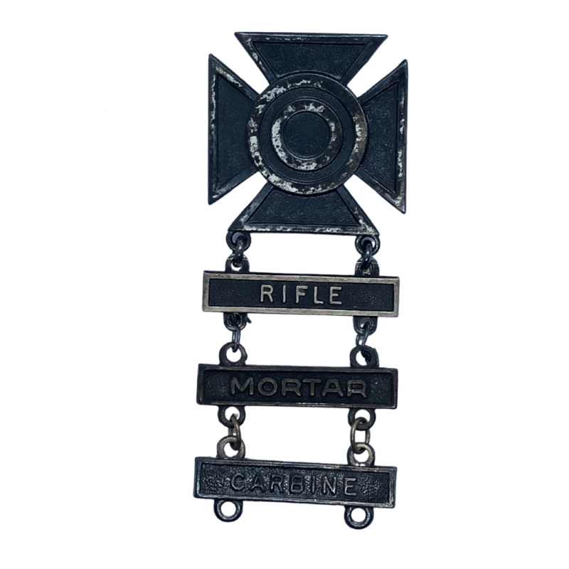 Badge, Sharpshooter, Rifle, Mortar, Carbine, Sterling Badge, Sharpshooter, Rifle, Mortar, Carbine, Sterling