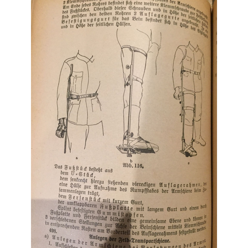 Splint, Leg, German, 1940