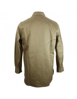 Chemise en coton beige (chino)