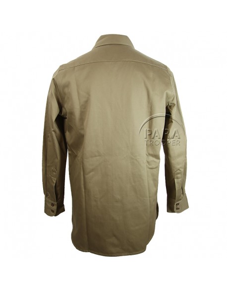 Shirt, Cotton, Khaki (chino)