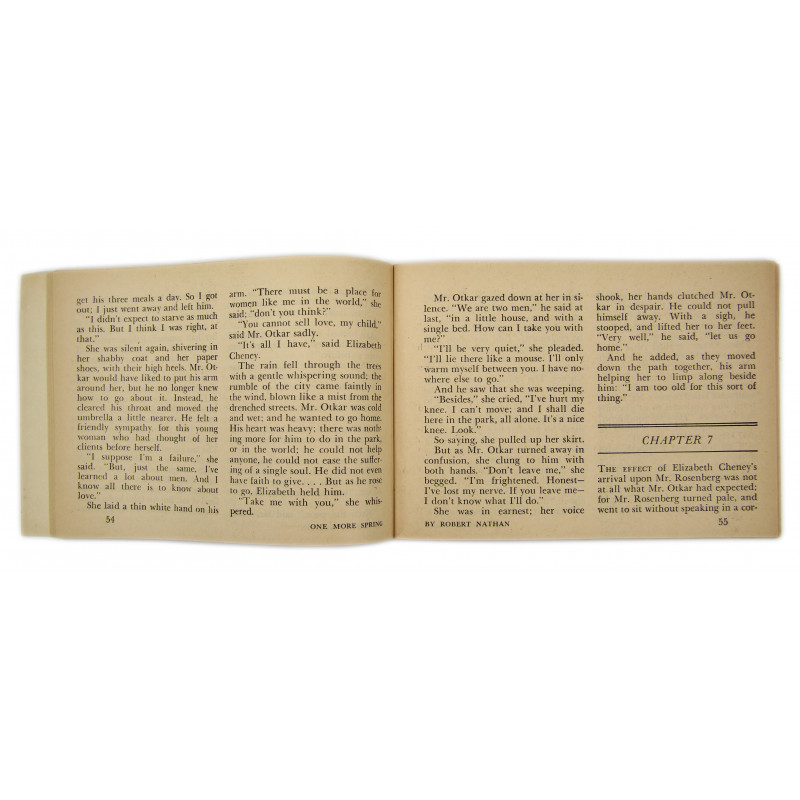 Roman, US Army, One More Spring, 1933