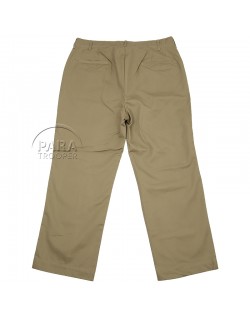 Trousers, Cotton, Khaki (chino)