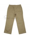Pantalon en coton beige (chino)