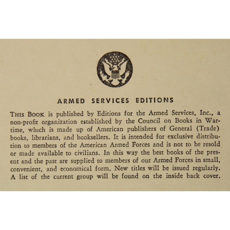 Roman, US Army, The Ugly Daschund, 1938