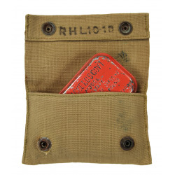 Pouch, First Aid, M-1910, R.H.L., 1918, with First Aid Packet