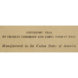 Novel, US Army, Pitcairn's Island, 1934