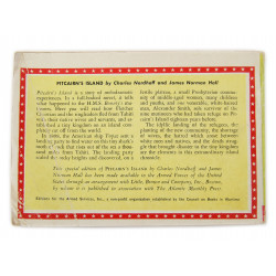 Novel, US Army, Pitcairn's Island, 1934