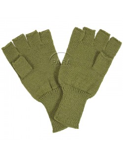 Mittens, wool, luxe