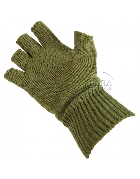 Mittens, wool, luxe
