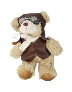 Peluche ourson pilote