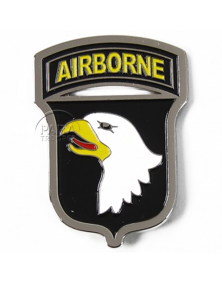 Magnet 101e Airborne, métal, blason