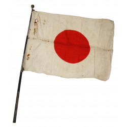 Drapeau japonais, manche télescopique, Hinomaru