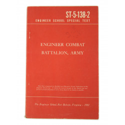 Engineer School Special Text, ST-5-138-2, Engineer Combat Battalion, Pontons, Bridges