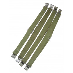 Set of 4 Straps, Litter, Securing, Medical Dept., Item 9938600, "Bunk Strap"