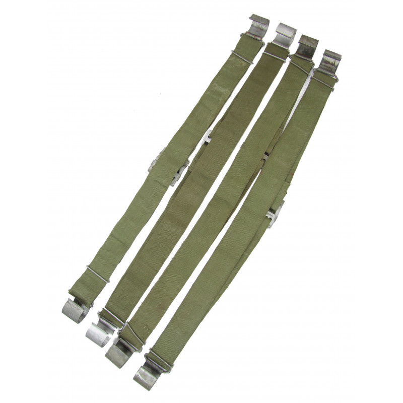 Set of 4 Straps, Litter, Securing, Medical Dept., Item 9938600, "Bunk Strap"