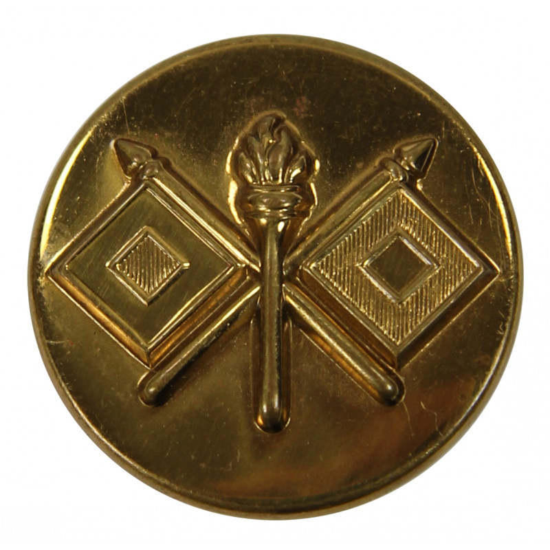Disk, Collar, Signal Corps, Stamped Disk, Collar, Signal Corps, Stamped
