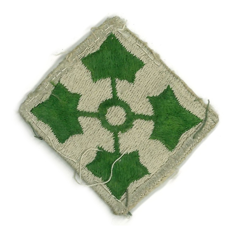 Patch, 4th Infantry Division, white Patch, 4th Infantry Division, white