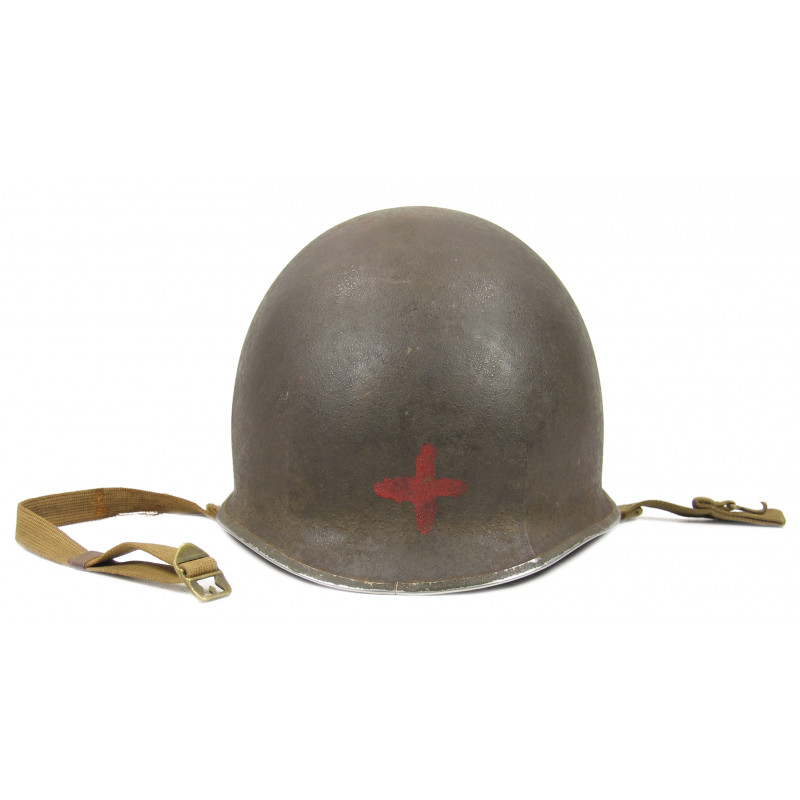 Helmet, Shell, M1, Medic, ETO Helmet, Shell, M1, Medic, ETO