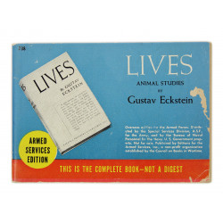 Novel, US Army, Lives Animal Studies, 1932