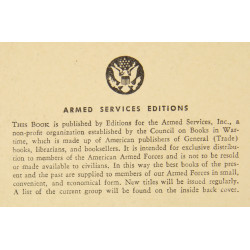 Novel, US Army, Lives Animal Studies, 1932