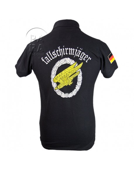 Polo noir, Fallschirmjager Polo noir, Fallschirmjager