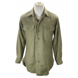 Chemise moutarde, Special, US Army, taille 14 ½ x 33