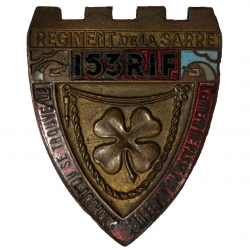 Insignia, French 153e Régiment d'Infanterie de Forteresse
