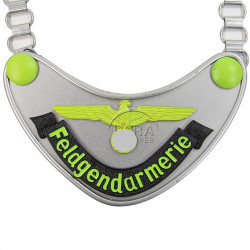 Gorget, Feldgendarmerie, metal