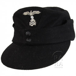 Cap, M-1943, Black, Panzer SS