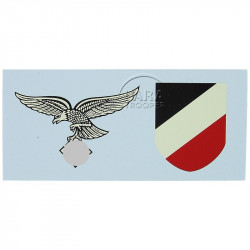 Decals, 1st type, Helmet, Luftwaffe