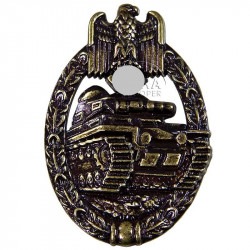 Badge, Panzer assault, bronze