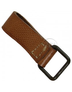 Loop, leather belt, German