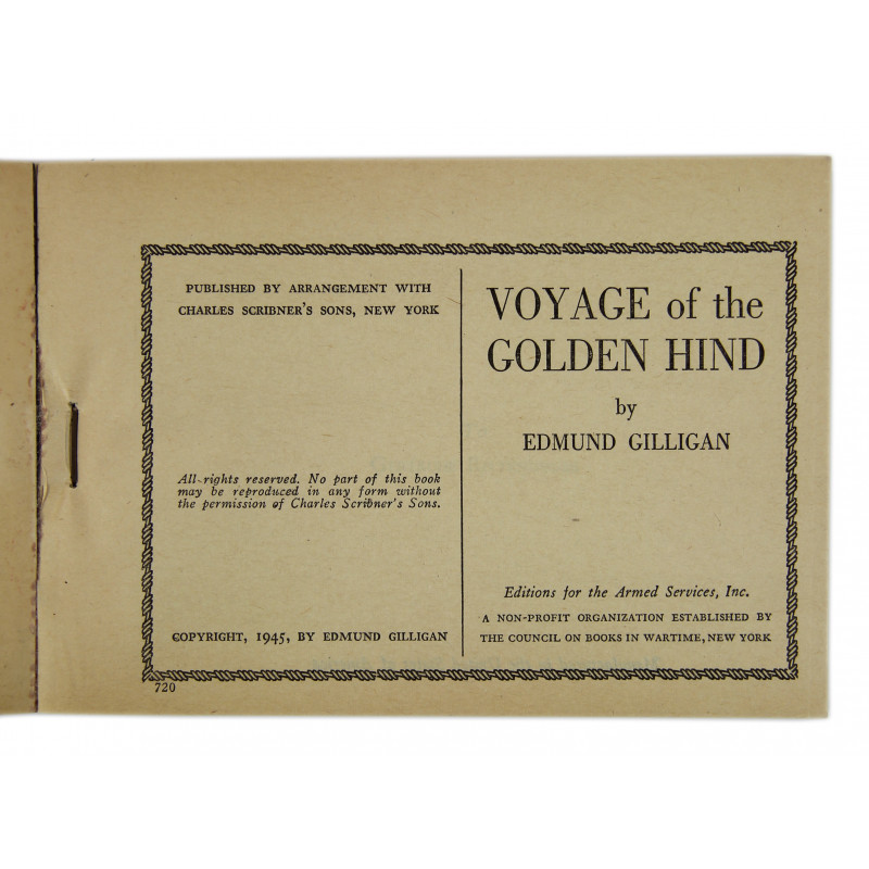 Novel, US Army, Voyage of the Golden Hind, 1945